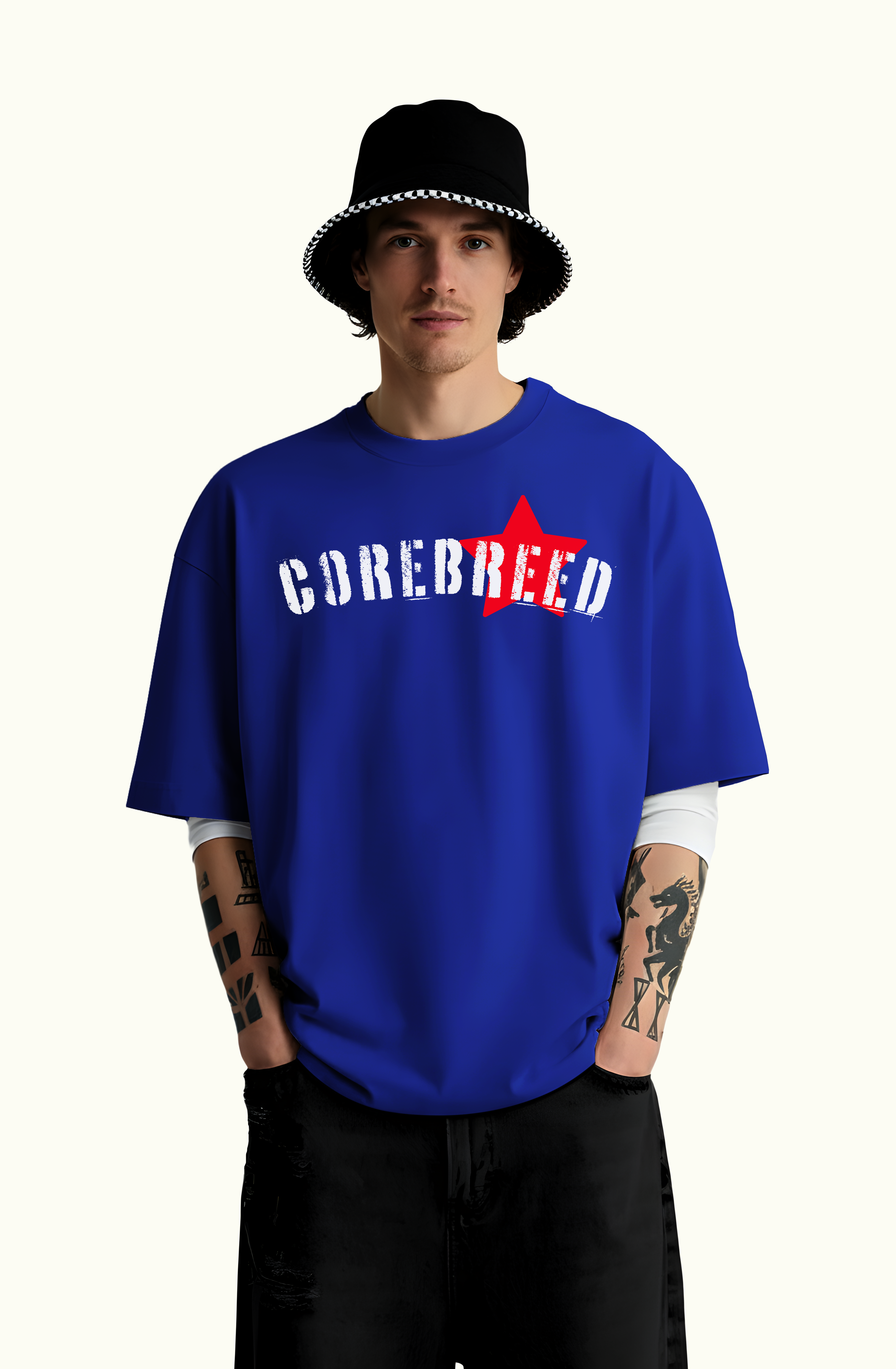 Royal Blue Basic T-Shirt