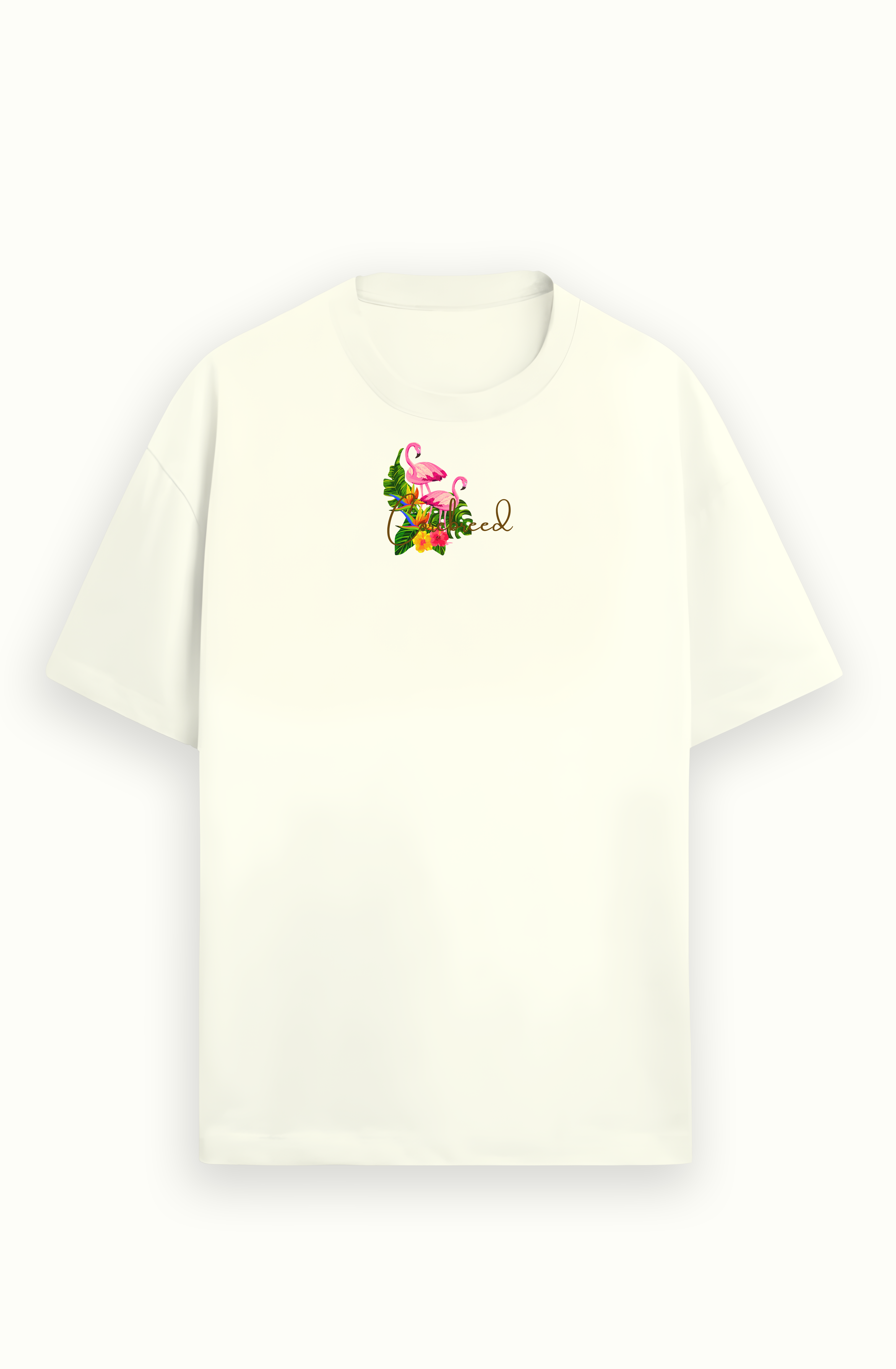 Flamingos Tee(Off-White)