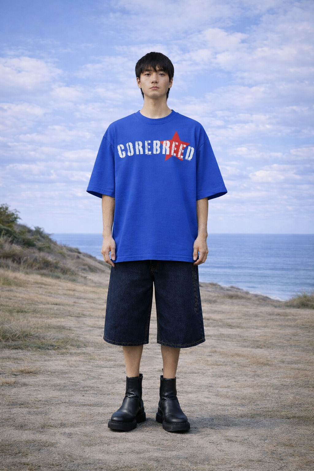 Royal Blue Basic T-Shirt